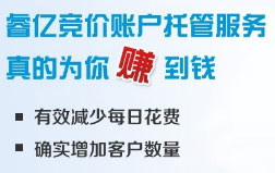 睿亿竞价帐户托管